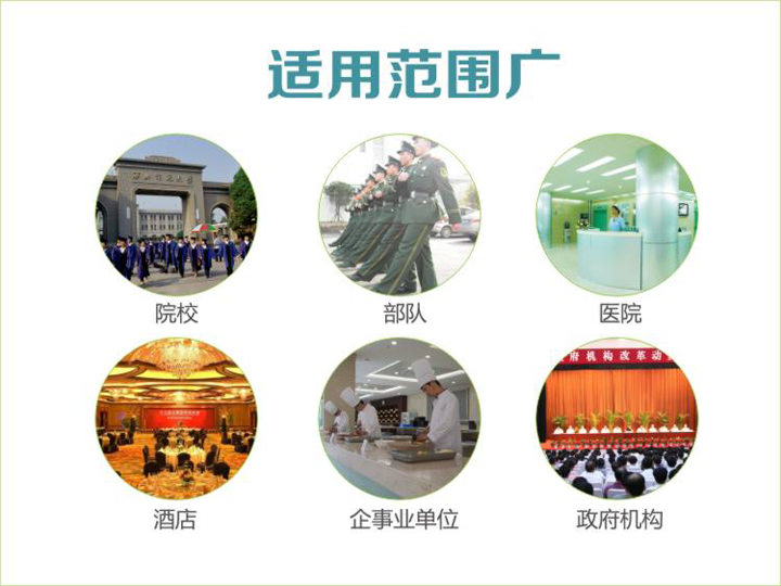 適用于酒店、飯店、食堂