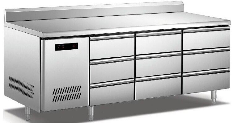 九抽屜平冷柜 九抽屜平冷柜